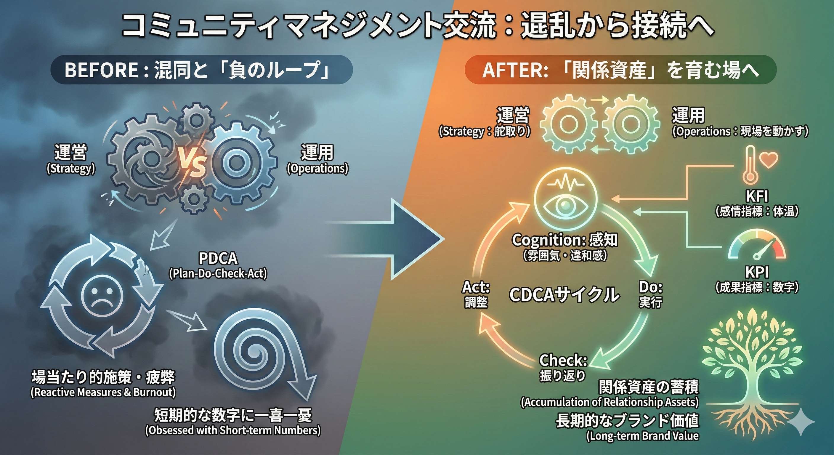 コミュニティマネジメント交流:混乱から接続へ